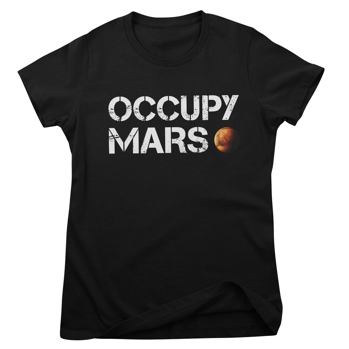 Occupy Mars Girly Tee