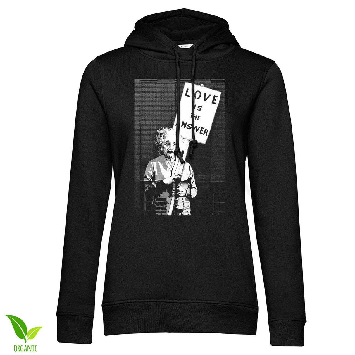 Banksy - Love Is The Answer Girly Hoodie