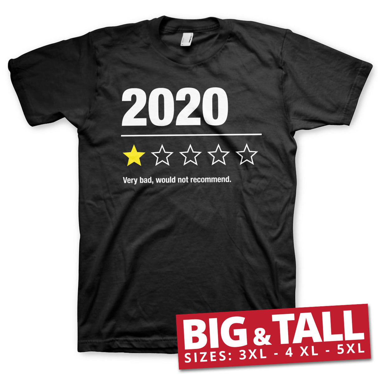 2020 Review Big & Tall T-Shirt