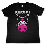 Kuromi Pink Patch Kids Tee