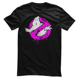 Ghostbusters Pink Drip Logo T-Shirt