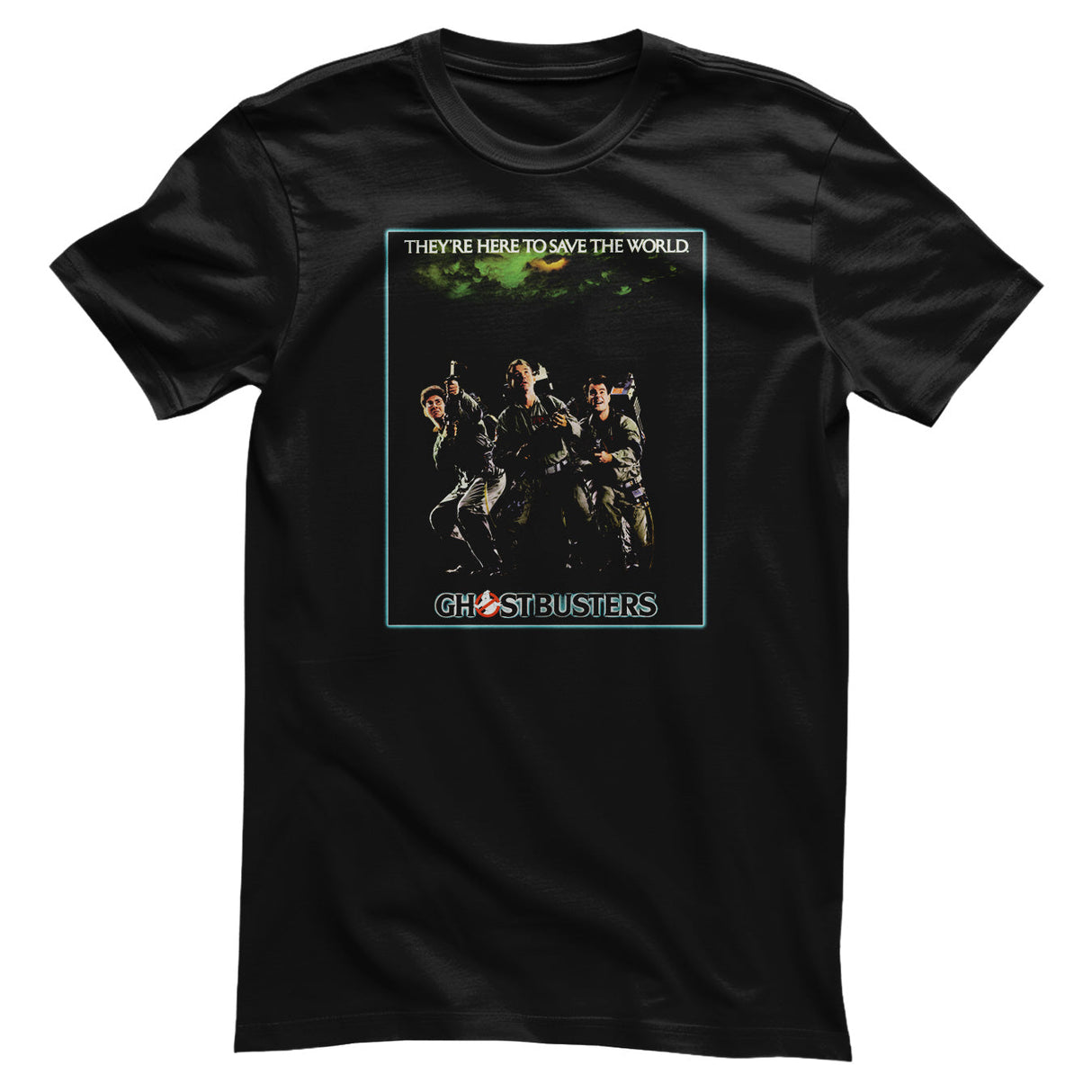 Ghostbusters - Here To Save The World Poster T-Shirt