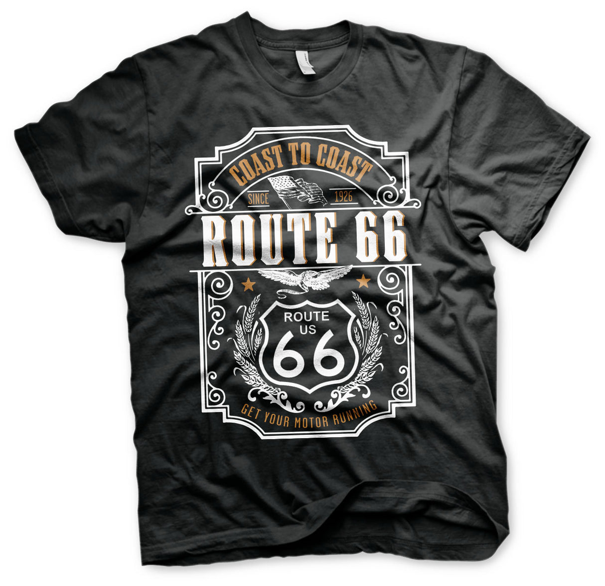 Route 66 - Coast To Coast T-Shirt