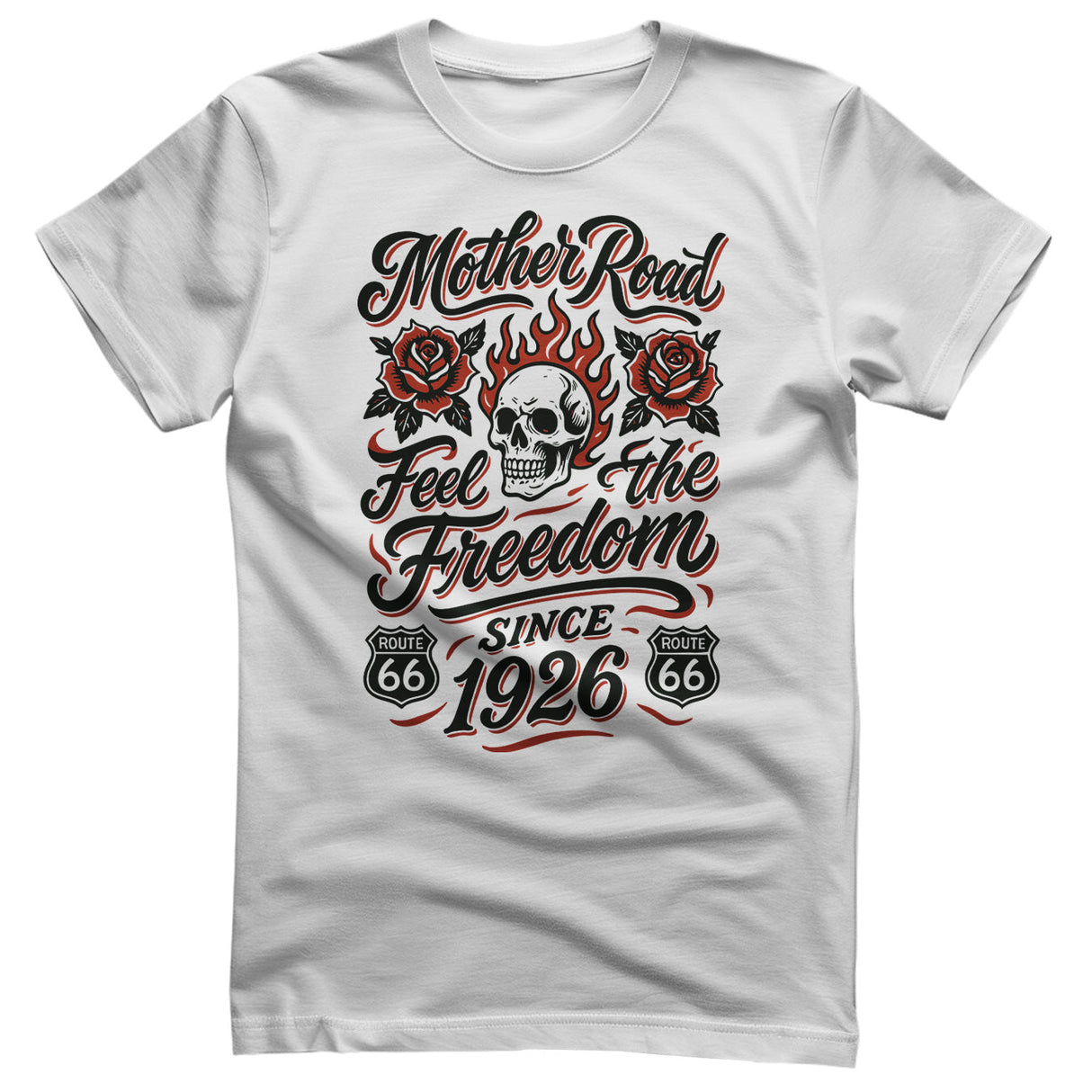 Route 66 Freedom Roses T-Shirt