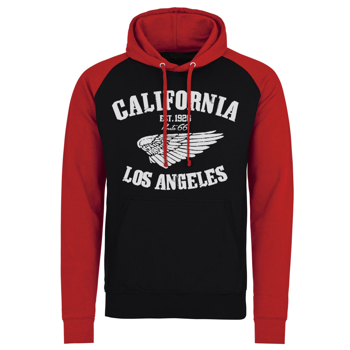 Route 66 California Baseball Hoodie