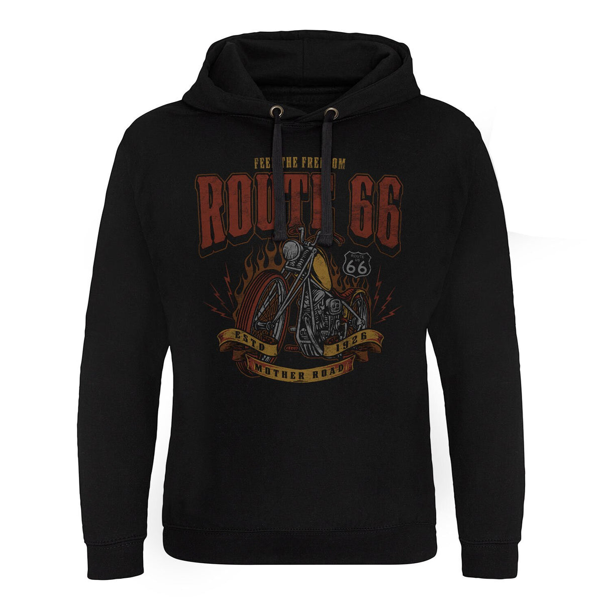 Route 66 - Golden Chopper Epic Hoodie