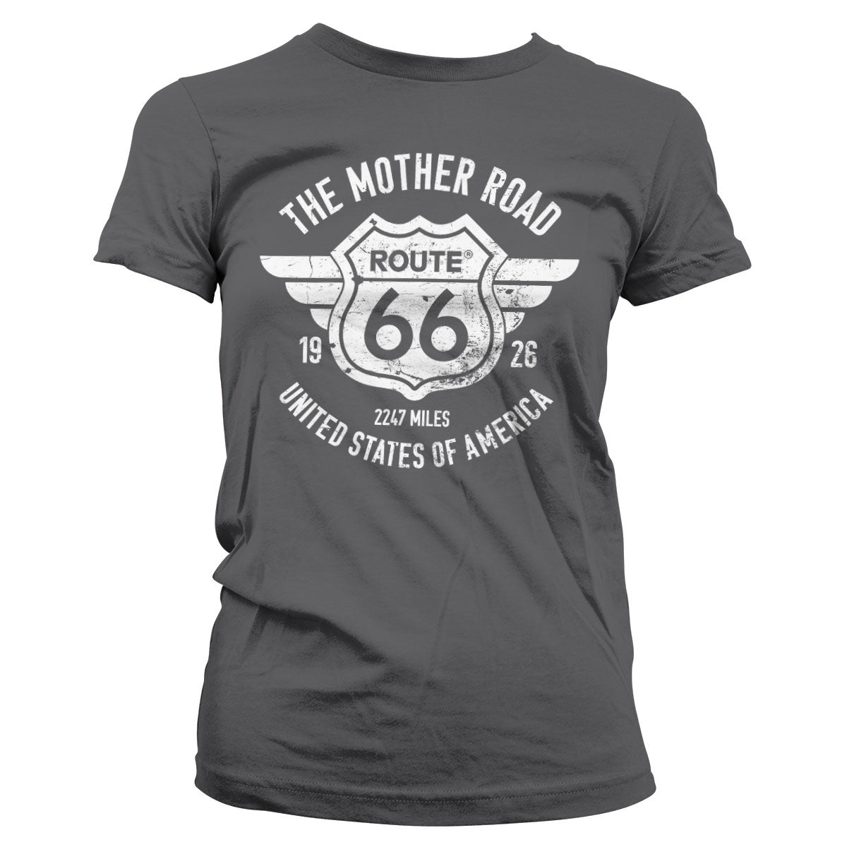 Route 66 - The Mother Road Girly Tee