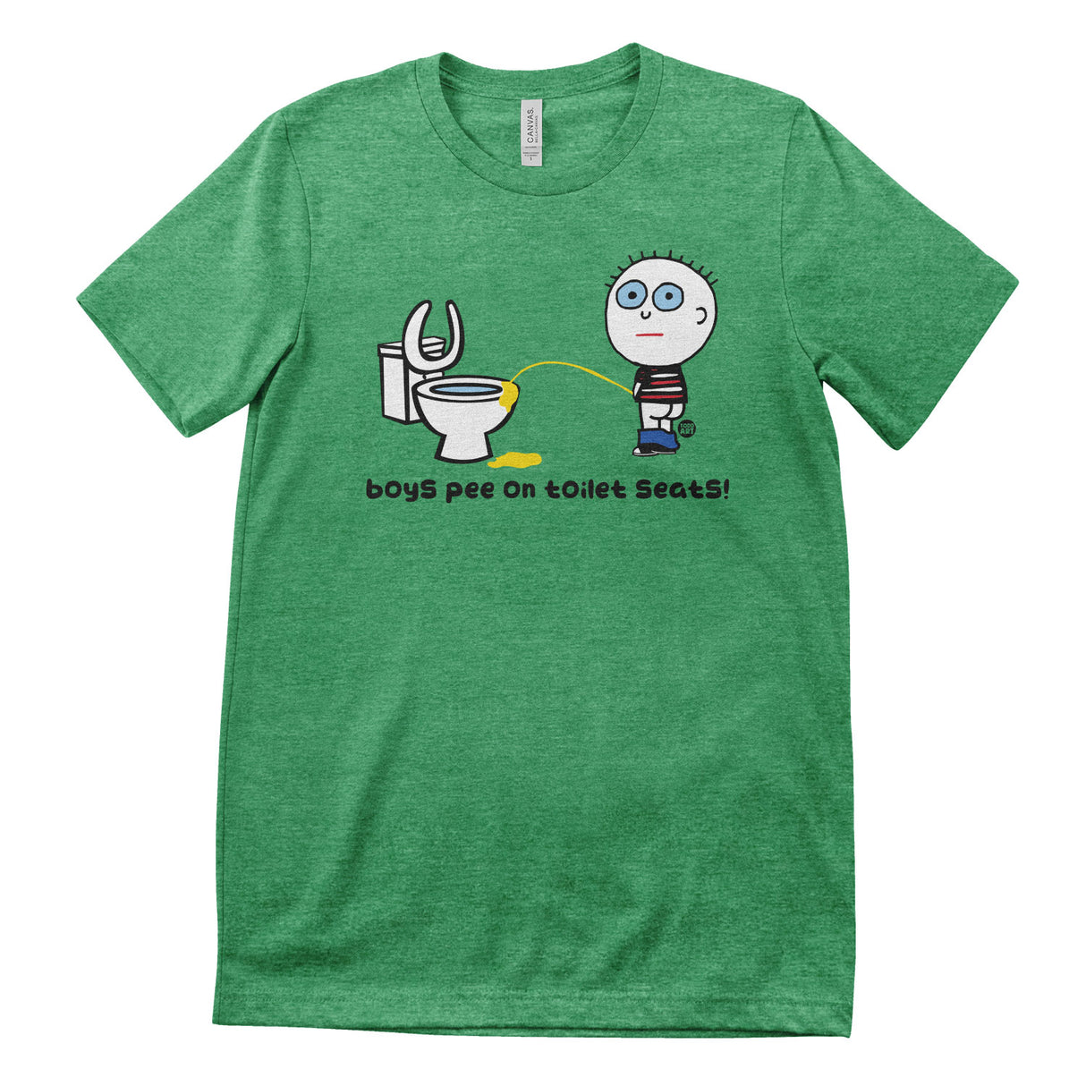 Boys Pee On Toilet Seats - ToddArt T-Shirt
