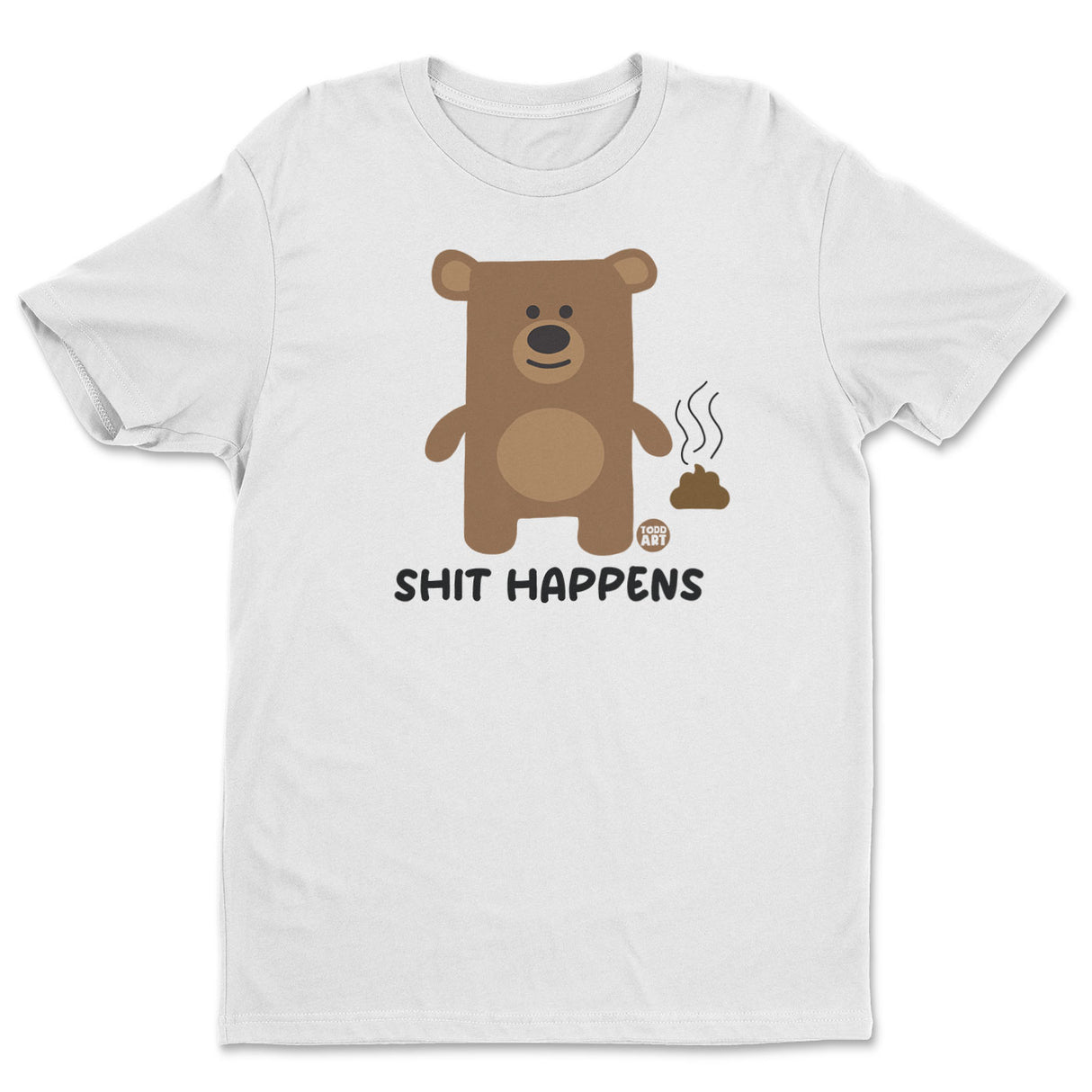 Shit Happens - Don't Care Bear T-Shirt