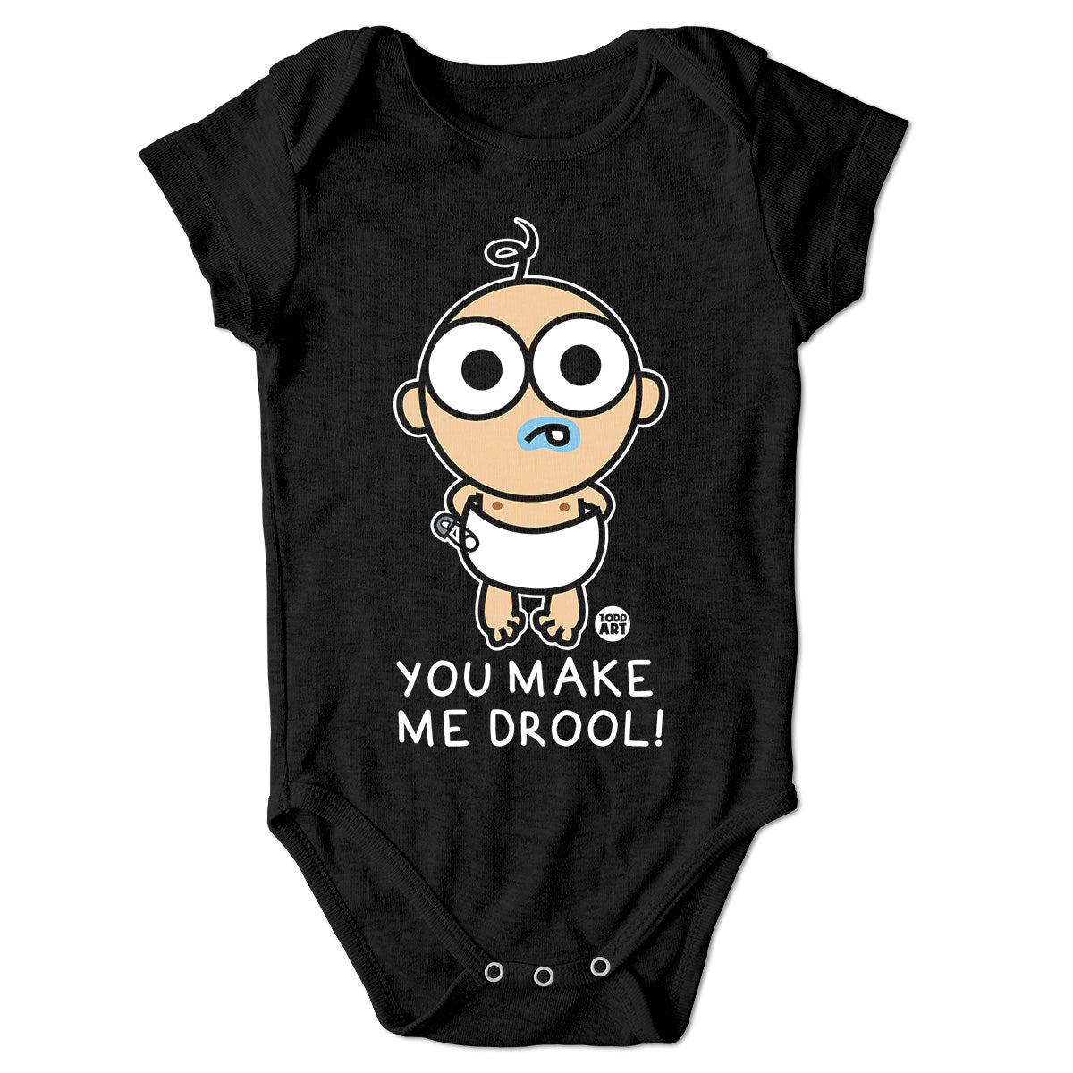 Bad Baby - You Make Me Drool - ToddArt Baby Body