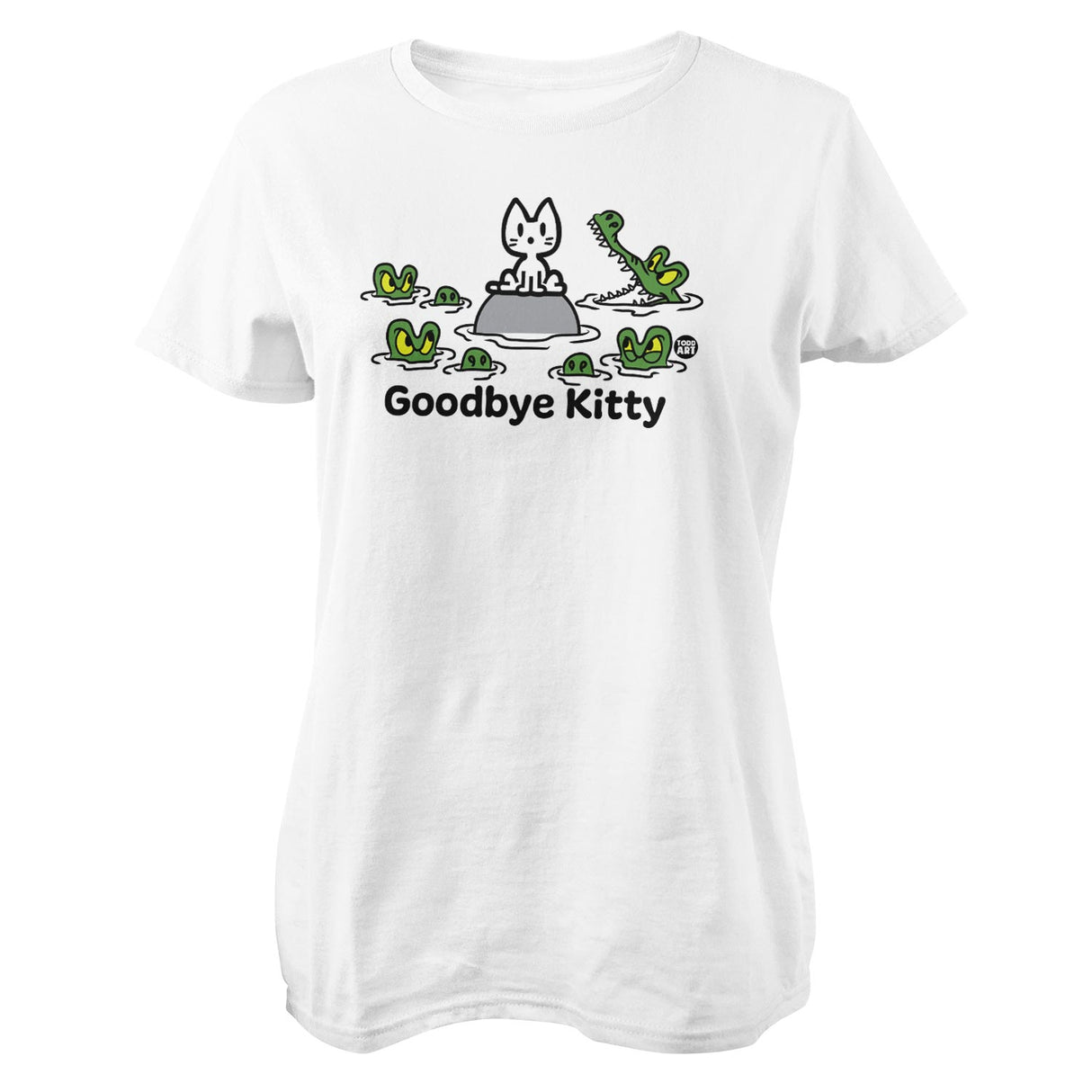 Goodbye Kitty Gators - ToddArt Girly Tee
