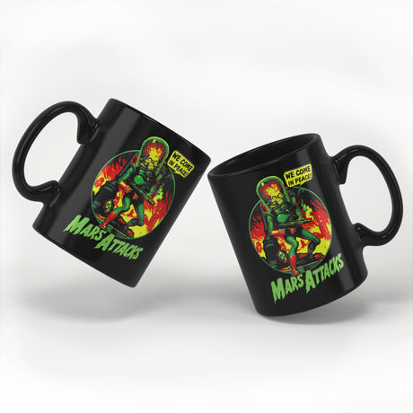 Mars Attacks - We Come In Peace Mug