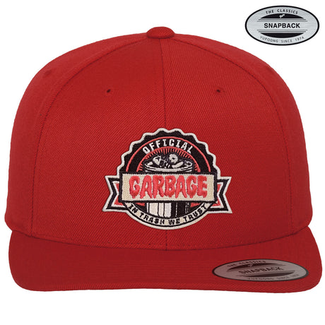 Official Garbage Premium Snapback Cap