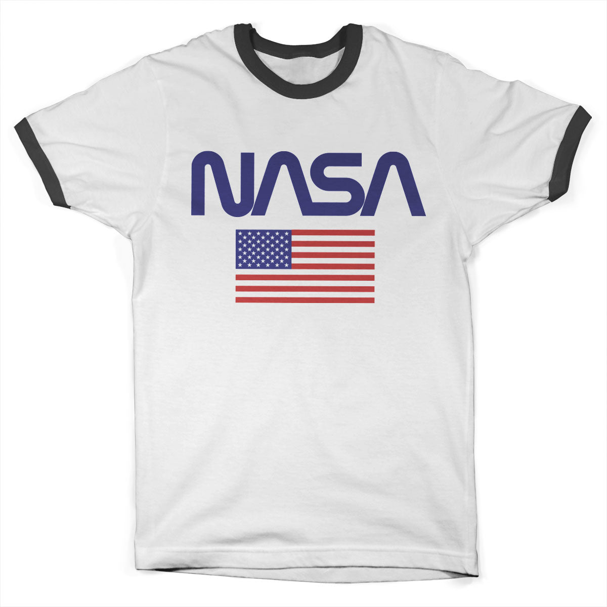 NASA - Old Glory Ringer Tee