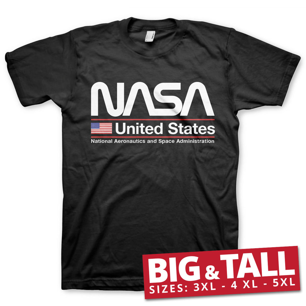 NASA - United States Big & Tall T-Shirt