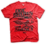 Doc Brown Time Travel Agency T-Shirt