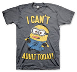 Minions - I Can't Adult Today T-Shirt