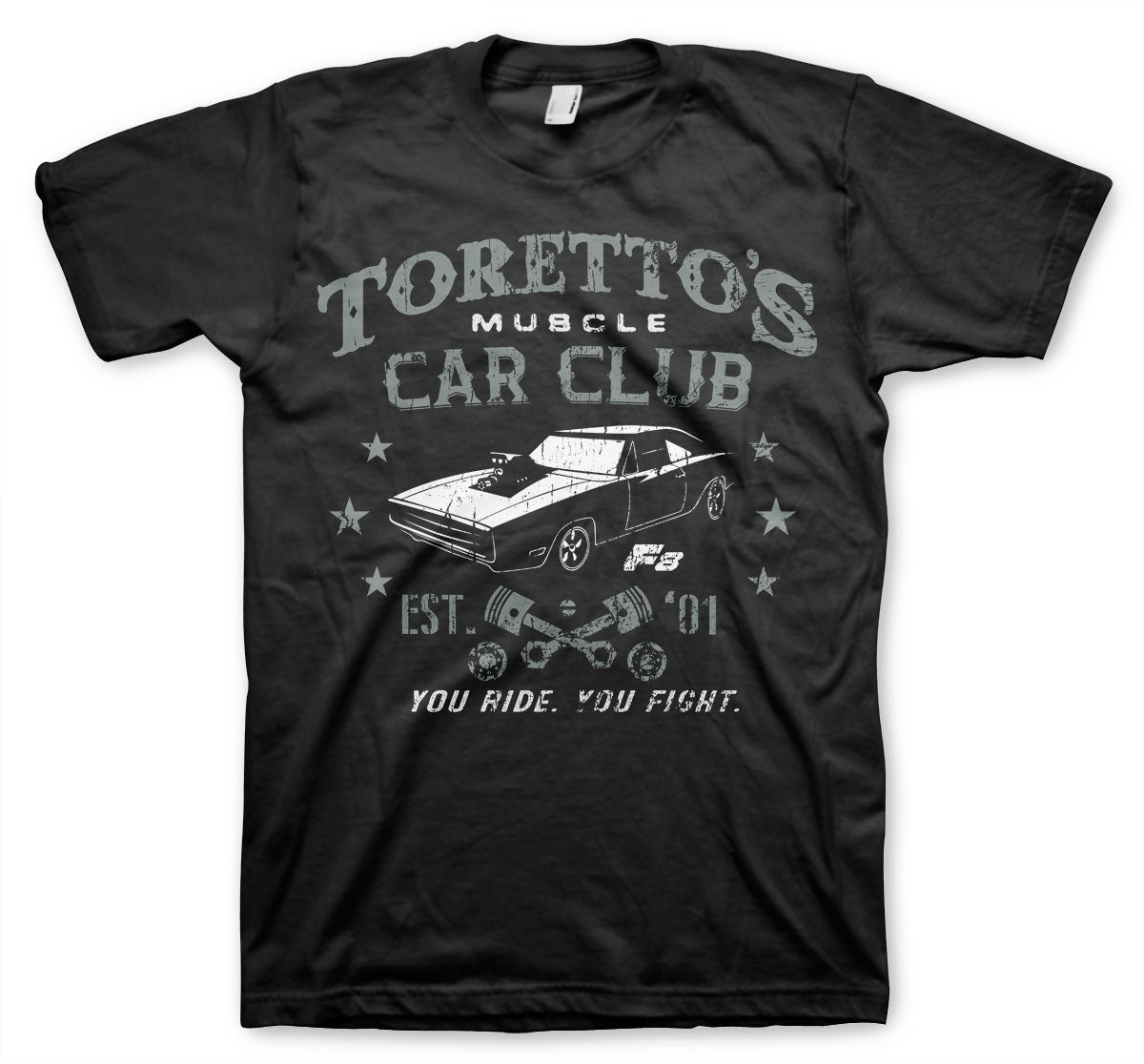 Toretto's Muscle Car Club T-Shirt