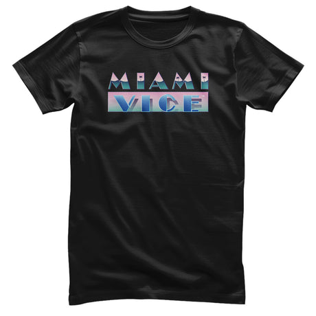 Miami Vice Airbrush Logo T-Shirt