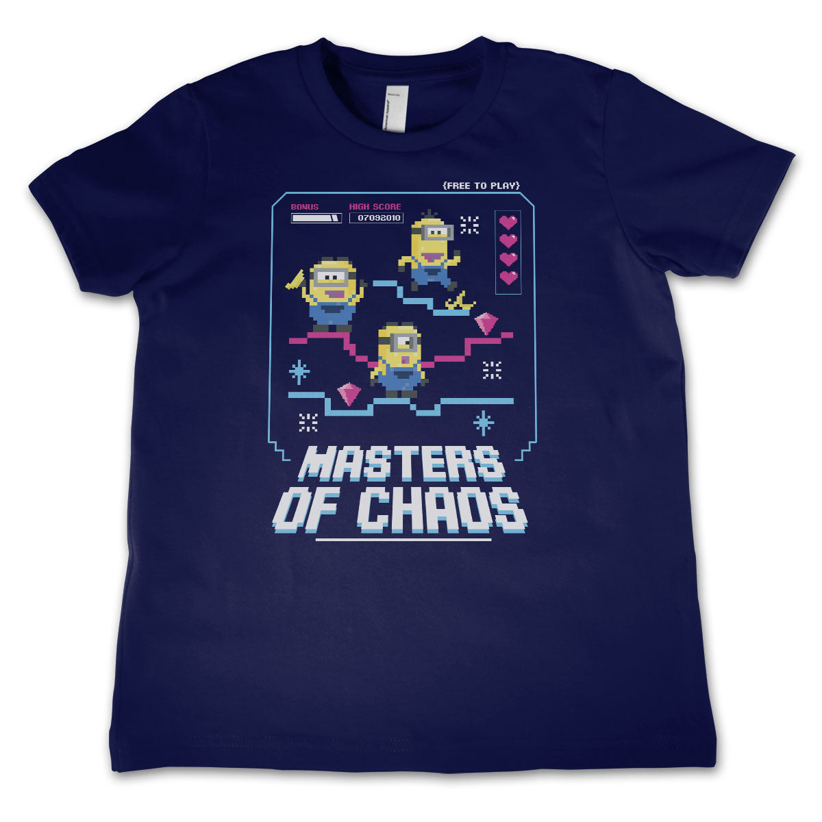 Minions - Masters Of Chaos Kids Tee
