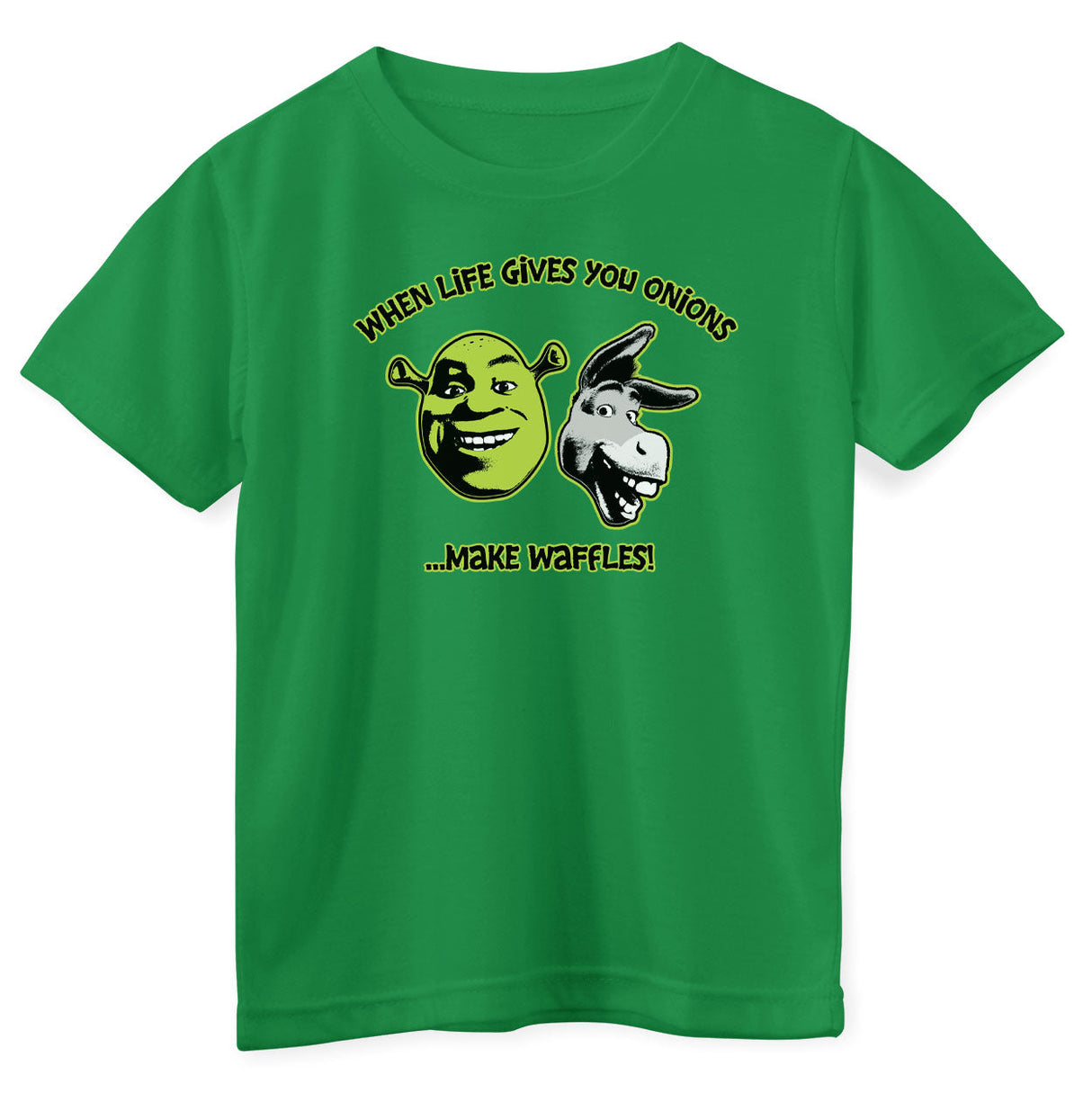 Shrek - Make Waffles Kids Tee