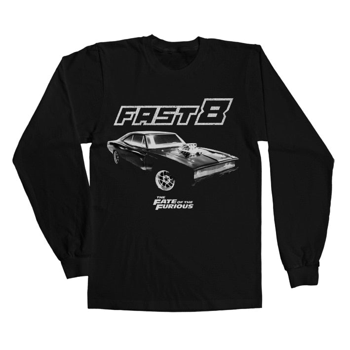 Fast 8 Dodge Long Sleeve Tee