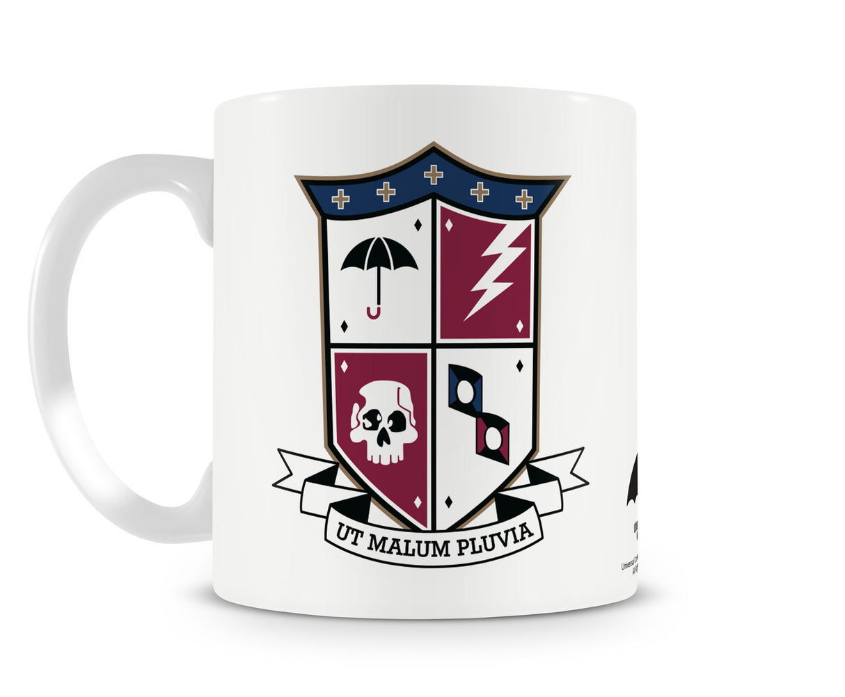 Ut Malum Pluva Shield Coffee Mug