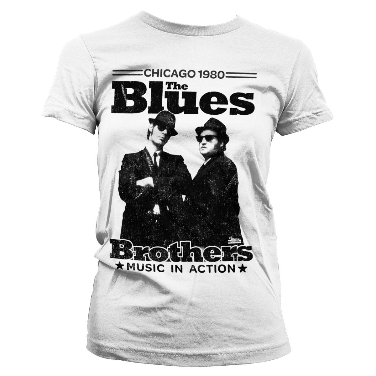 Blues Brothers - Chicago 1980 Girly Tee