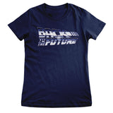Back To The Future VHS Logo Girly Tee