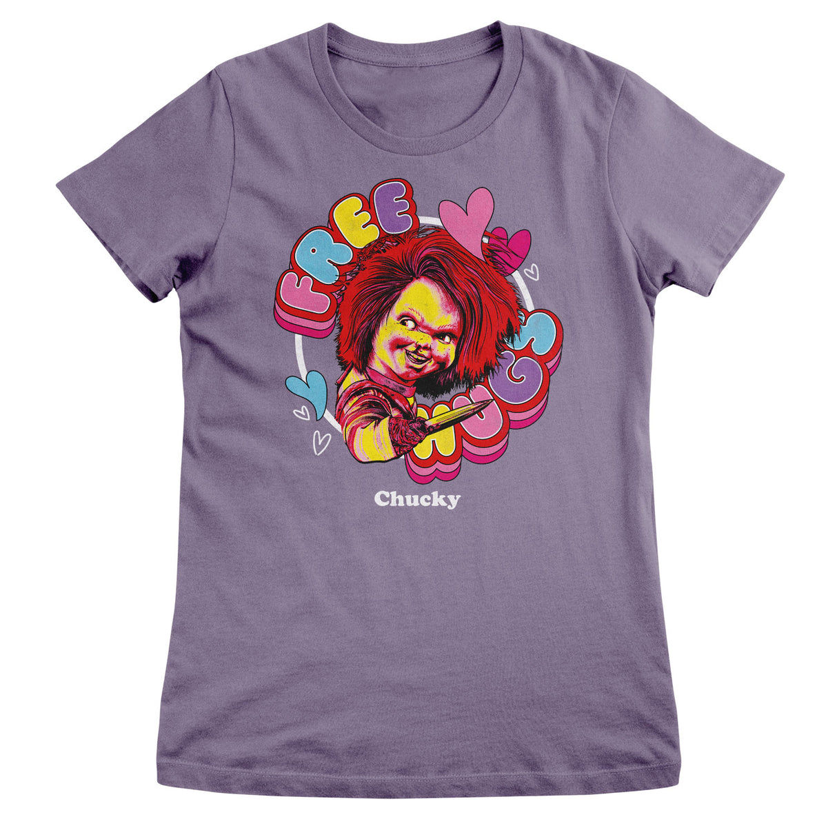 Free Hugs by Chucky Girly Tee