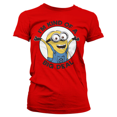 Minions - I'm Kind Of A Big Deal Girly Tee