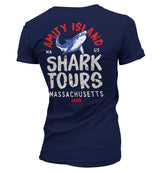 Amity Island Shark Tours Girly Tee