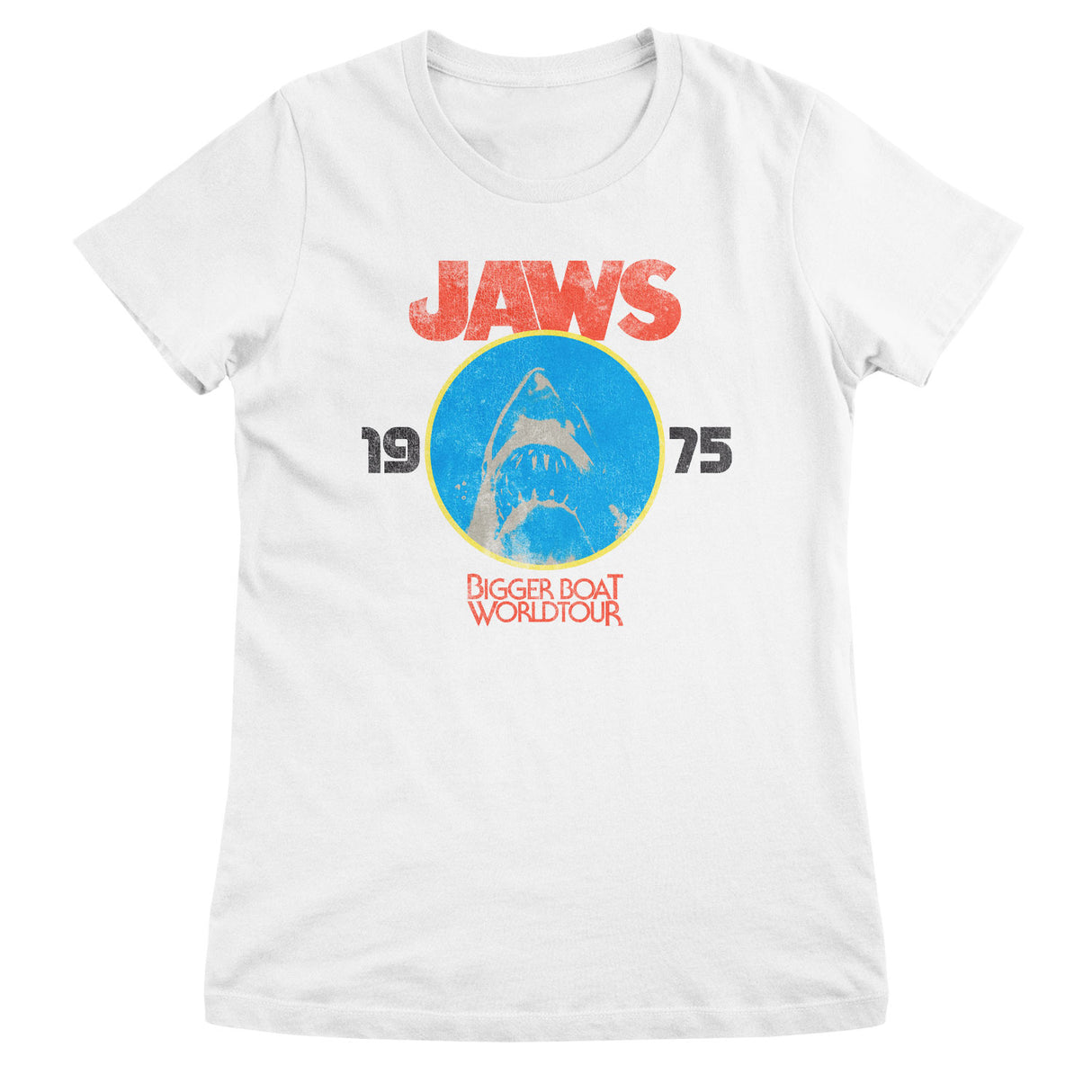 JAWS - Bigger Boat Tour Girly Tee