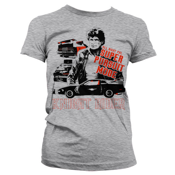 Knight Rider - Super Pursuit Mode Girly Tee