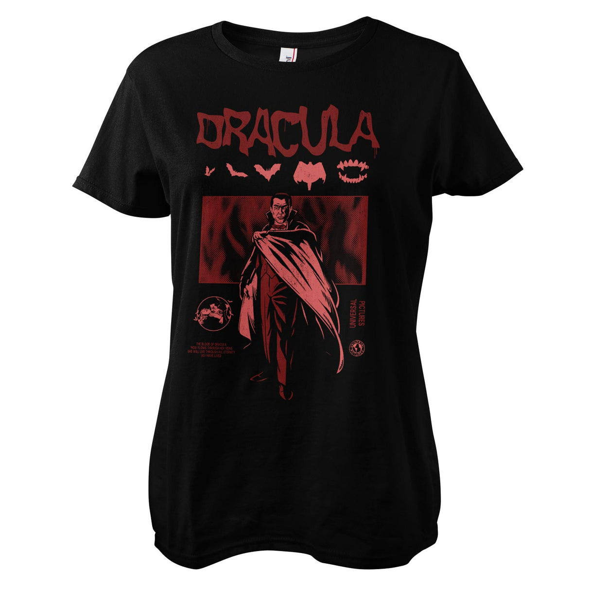 Retro Dracula Girly Tee