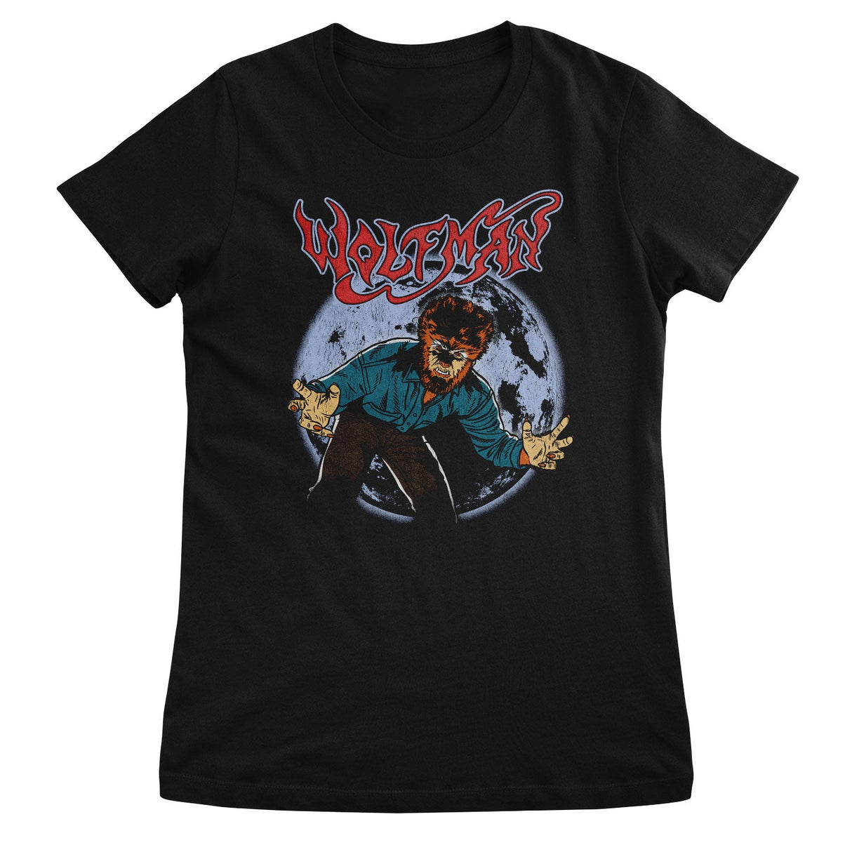 Universal Monsters - Wolfman Girly Tee