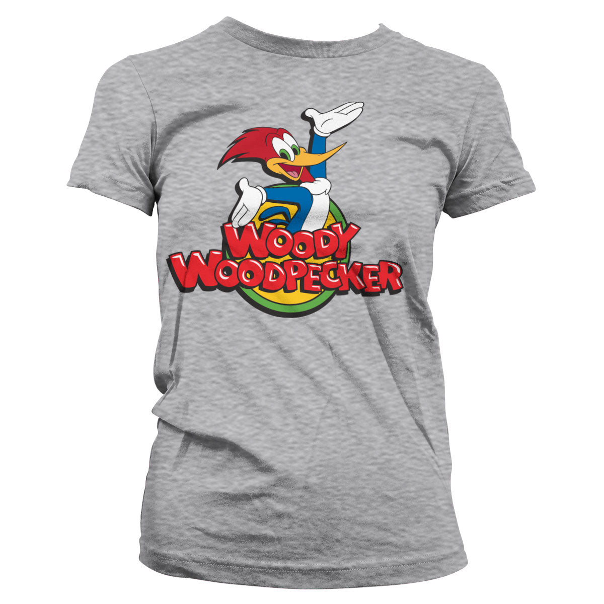 Woody Woodpecker Classic Logo Girly Tee