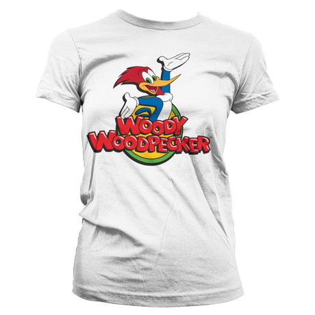 Woody Woodpecker Classic Logo Girly Tee