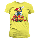 Woody Woodpecker Washed Japanese Logo Girly Tee