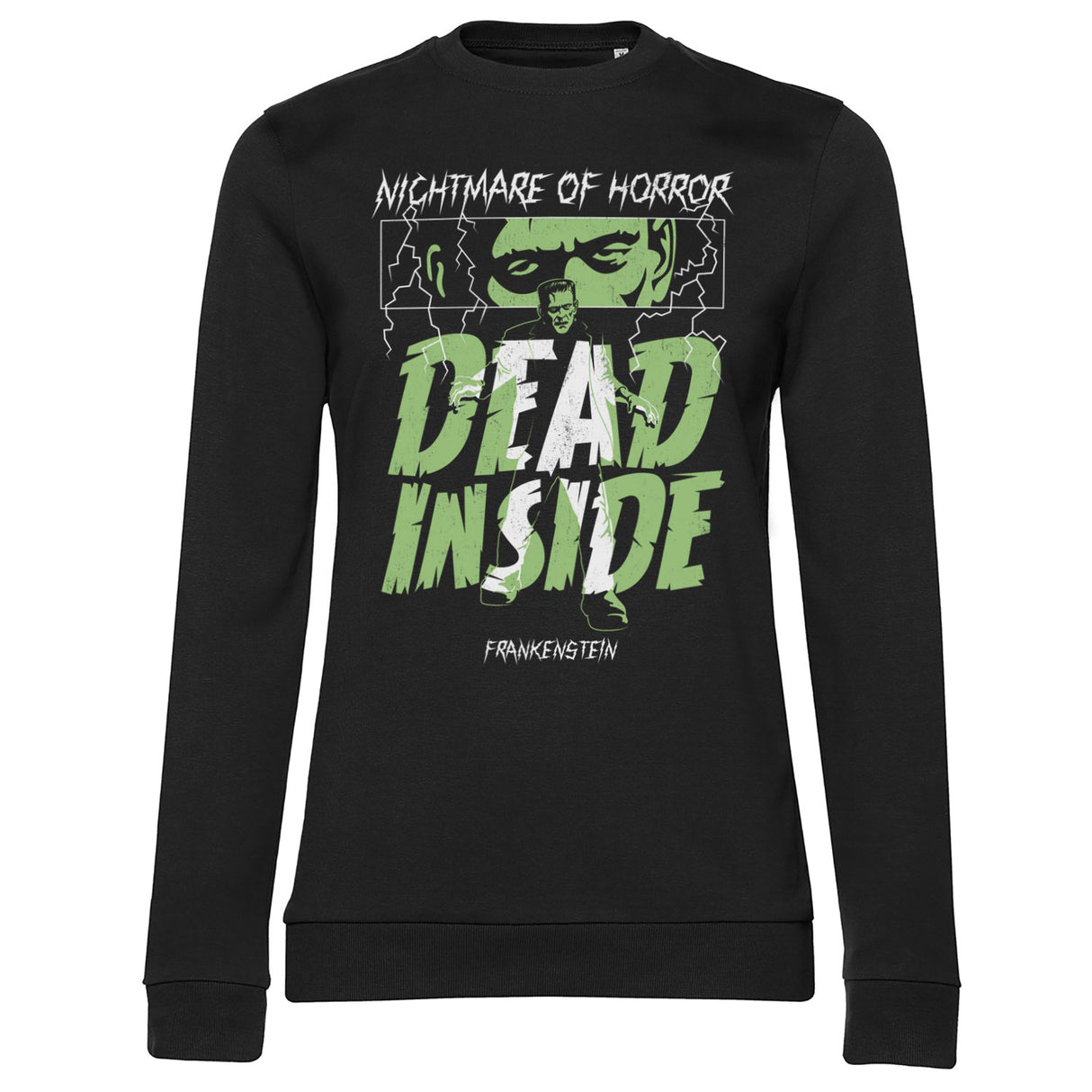 Frankenstein - Dead Inside Girly Sweatshirt