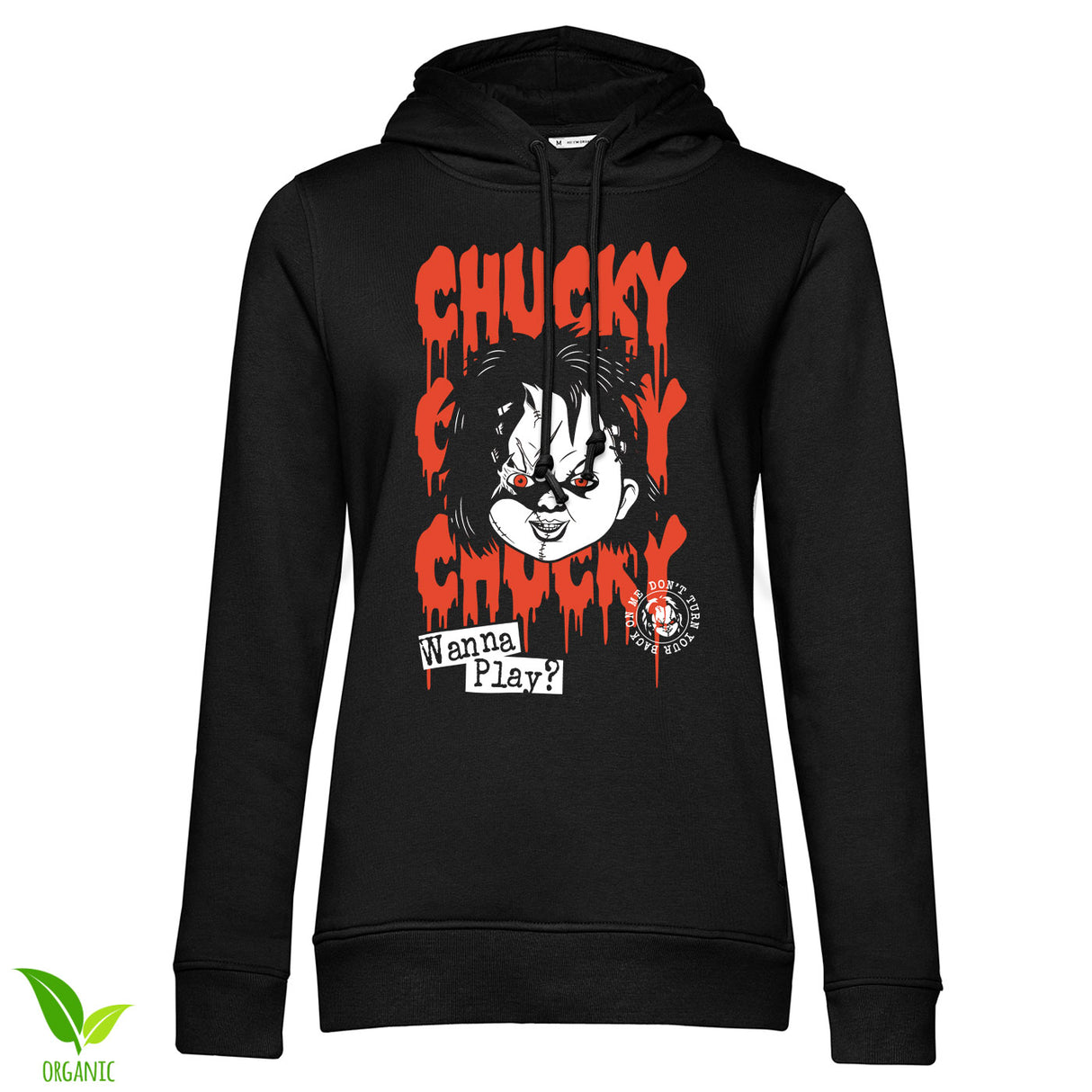 Chucky - Don't Turn Your Back On Me Girly Hoodie