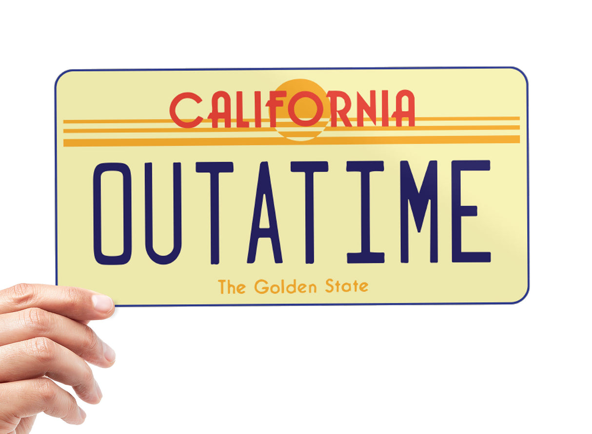 Out A Time Sticker