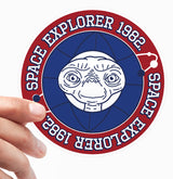 E.T. Space Explorer 1982 Sticker