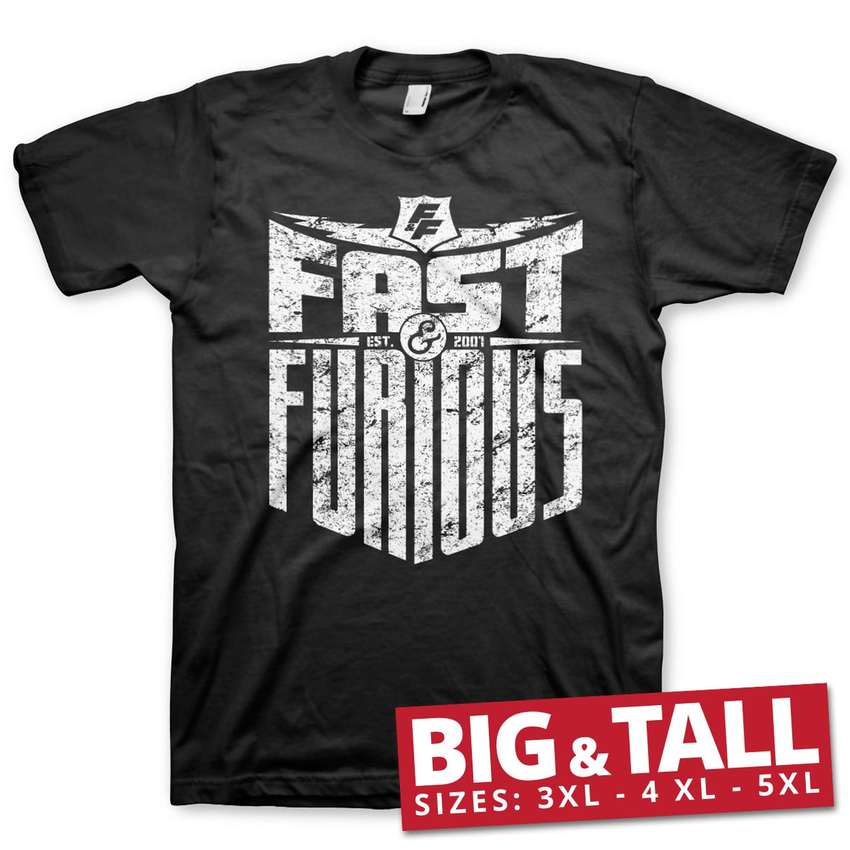 Fast & Furious - Est. 2007 Big & Tall T-Shirt