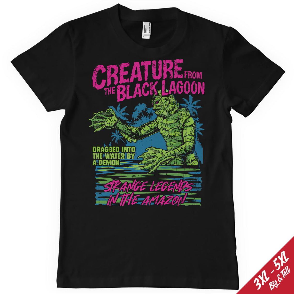 The Creature From The Black Lagoon Big & Tall T-Shirt