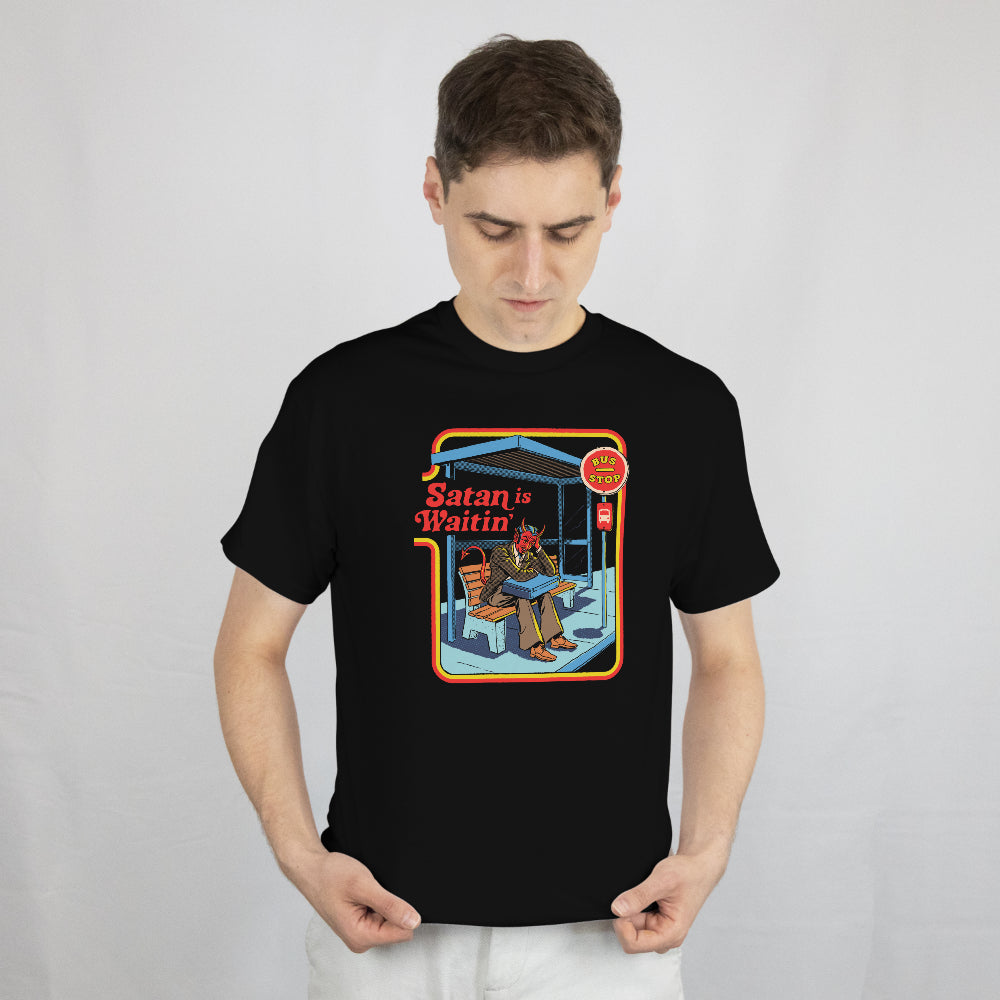 Satan Is Waiting T-Shirt