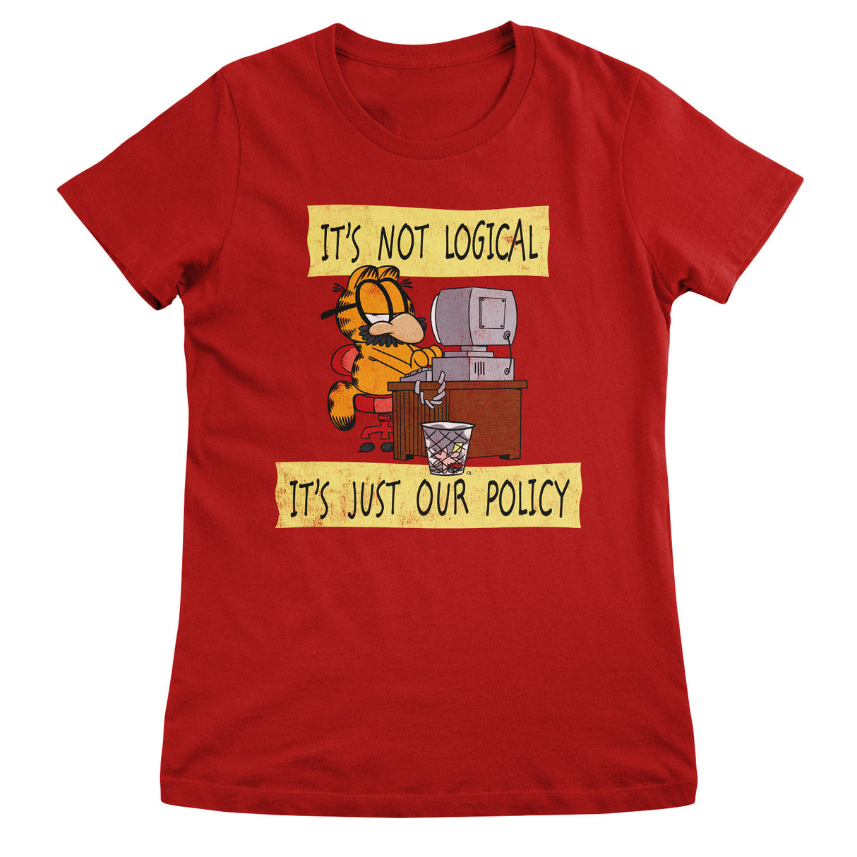It's Not Logical - It's Just Our Policy Girly Tee