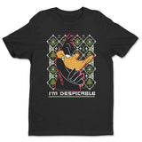 Looney Tunes Christmas - I'm Despicable T-Shirt