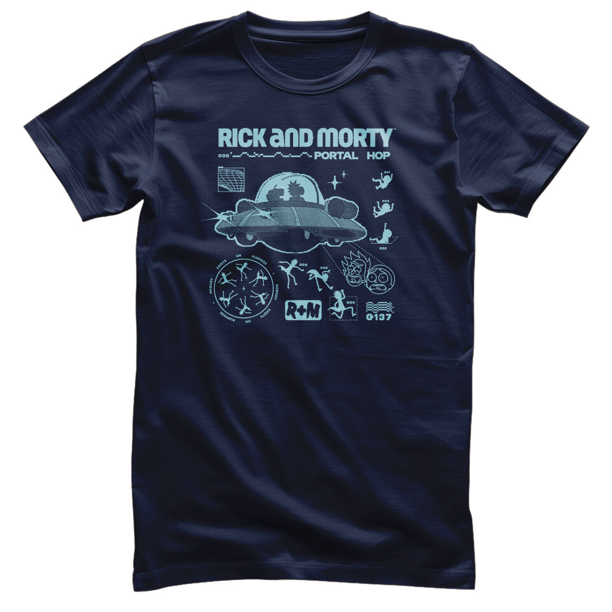 Rick And Morty - Portal Hop T-Shirt