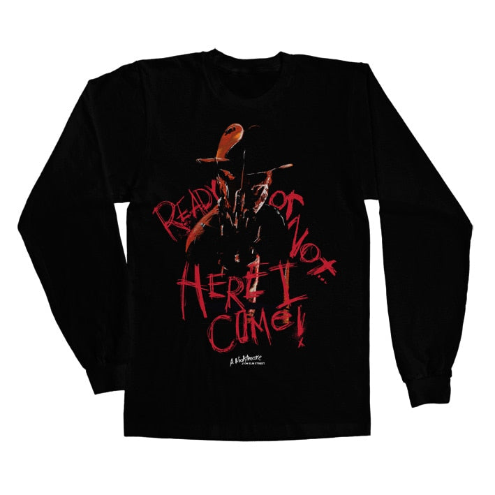 A Nightmare On Elm Street - Here I Come Long Sleeve Tee